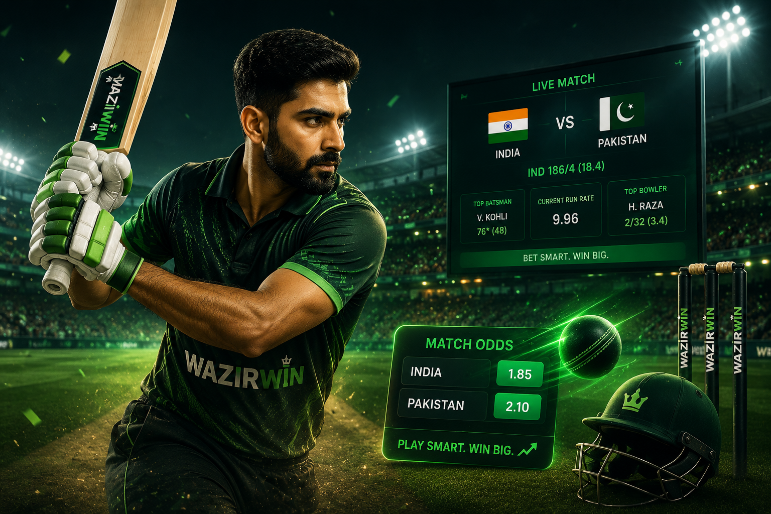Cricket betting guide - odds, markets and tips - WazirWin
