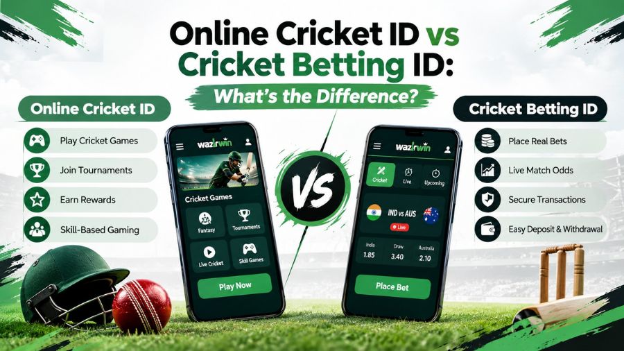 Online Cricket ID vs Cricket Betting ID: What's the Difference?